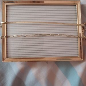 Italian Gold Toned Bracelets